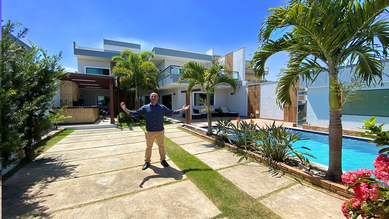 CASA DESLUMBRANTE E MUITO MODERNA | 4 QUARTOS | ARARUAMA RJ - REGIÃO DOS LAGOS