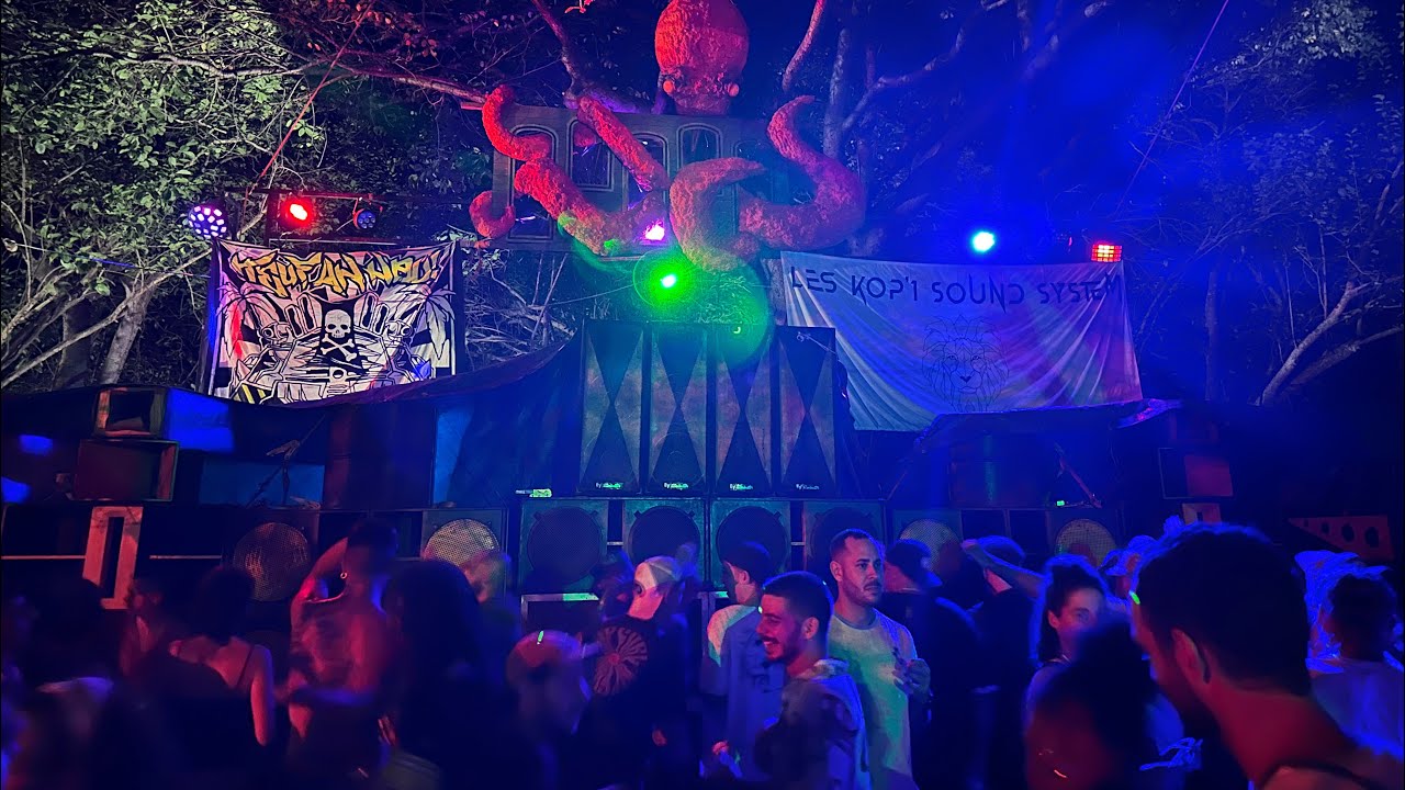 Free Bouns Party, by TeUf An NoU , Les Kop'1Sound system , Totem Sound System. Guadeloupe Area.
