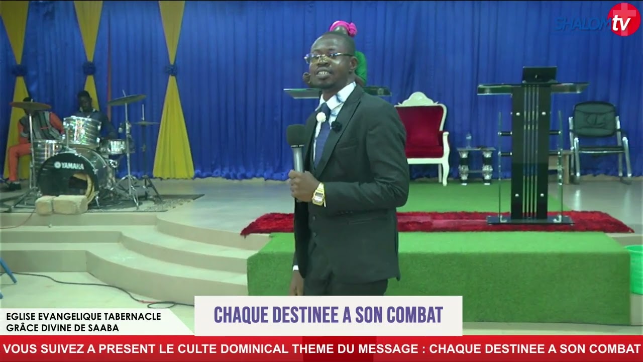 Theme CHAQUE DESTINEE A SON COMBATOrateur Rév PASTEUR MARC OUEDRAOGO