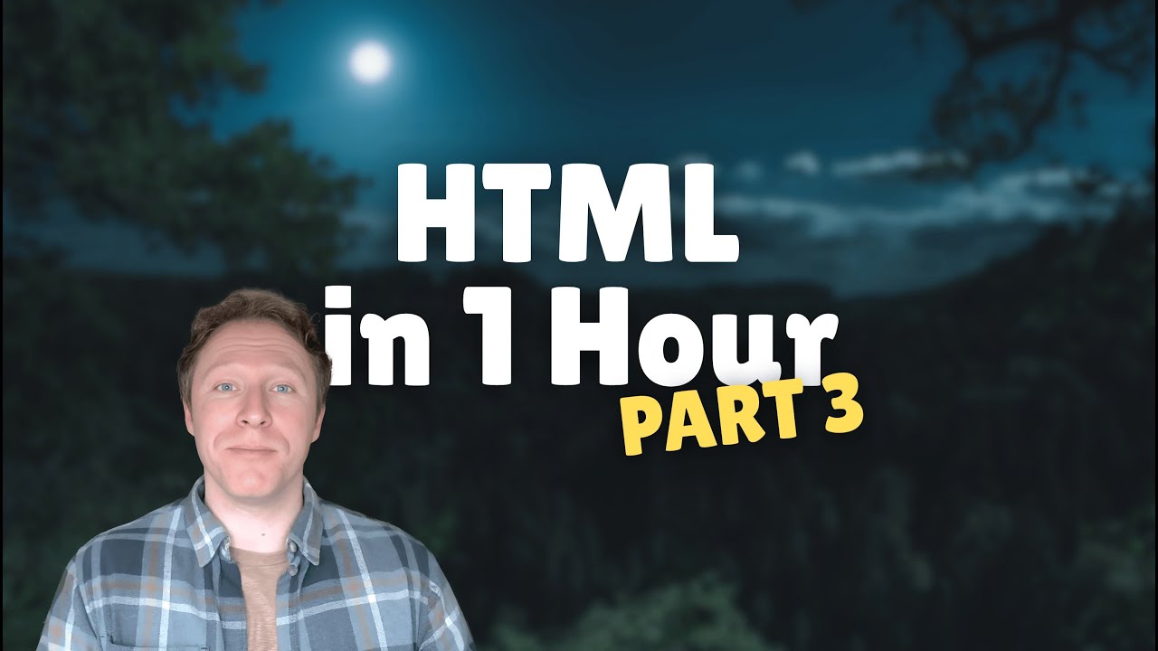 Learn HTML in 1 Hour: Lists, Links & Images (Free Module)