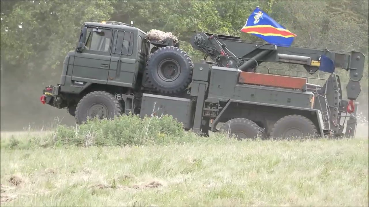 Foden 6x6 Off Road Heavy Recovery Vehicle, running at the Overlord Show 2025