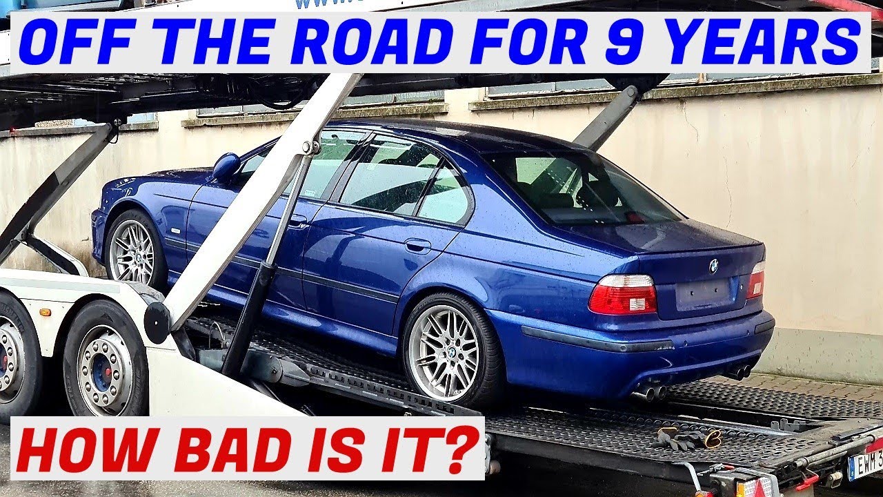 Доставка и осмотр — Garage Find V8 BMW E39 M5 — Project Skövde: Часть 2