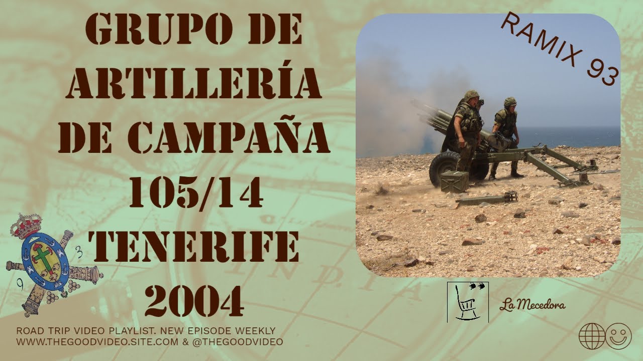 GRUPO DE ARTILLERÍA DE CAMPAÑA. 105/14. RAMIX 93. TENERIFE. AÑO 2004. MATERIAL ENTREGADO A UCRANIA.