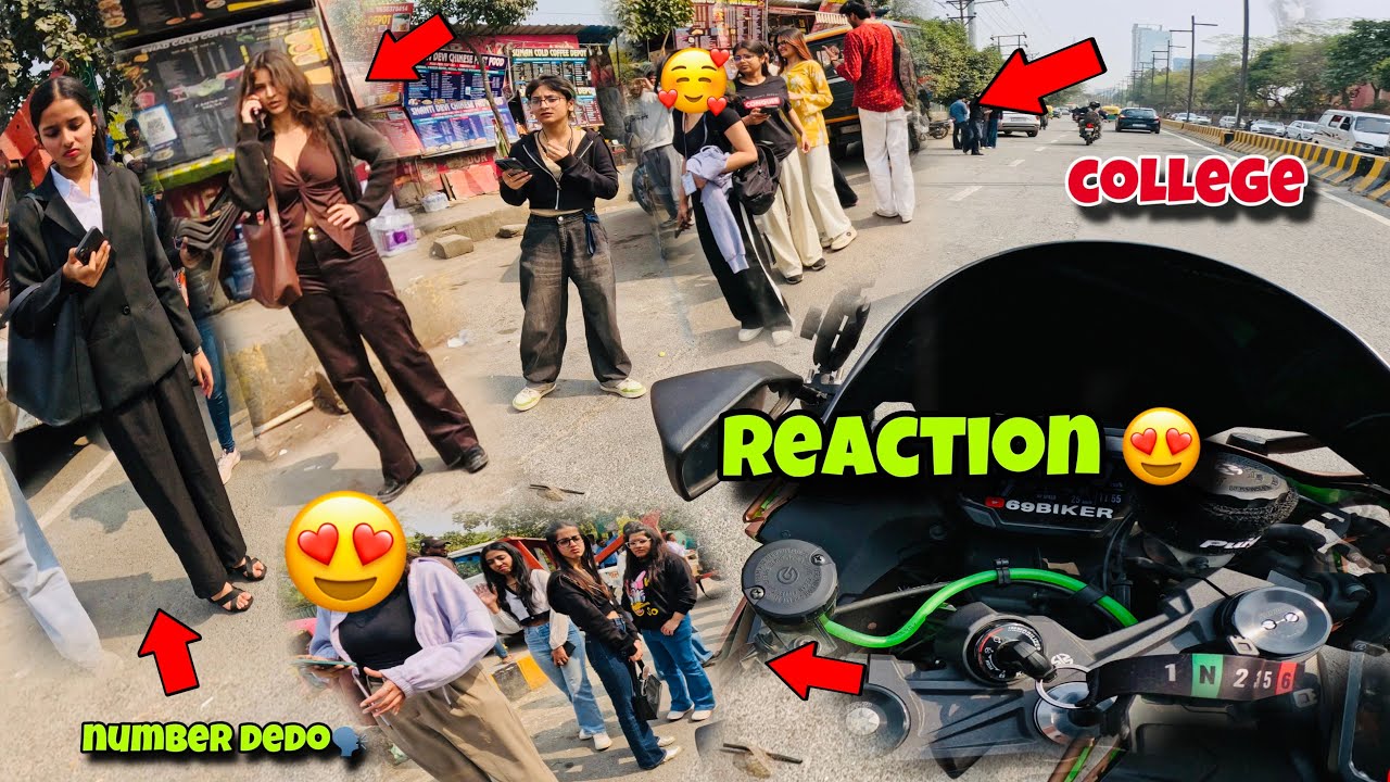 College Reaction // Cute Girls Reaction 😍// #reaction 