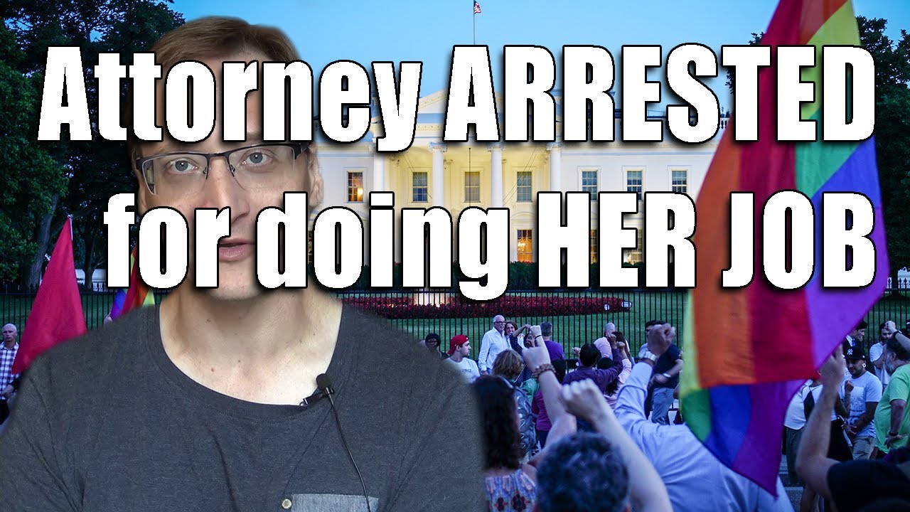 Protesters' Lawyer ARRESTED when she tries to explain the LAW to a JUDGE