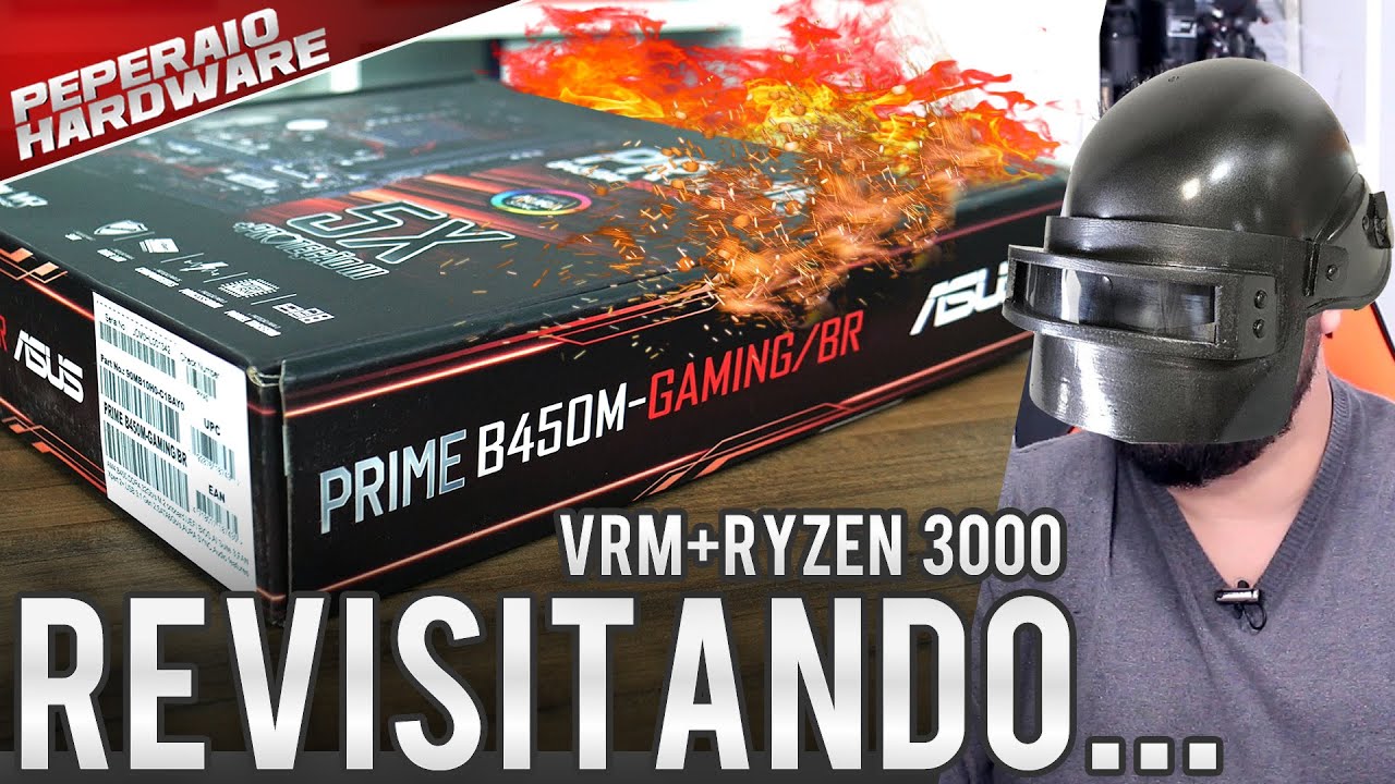 Revisitando a ASUS Prime B450M Gaming/BR, agora com Ryzen 3 geração - 3600 & 3700x (+R7 2700x)