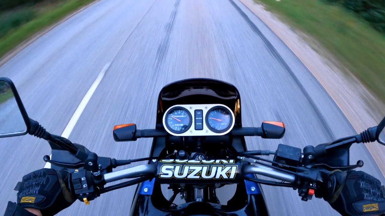 New chain & sprockets  Head bearing adjustment  Suzuki DR800S