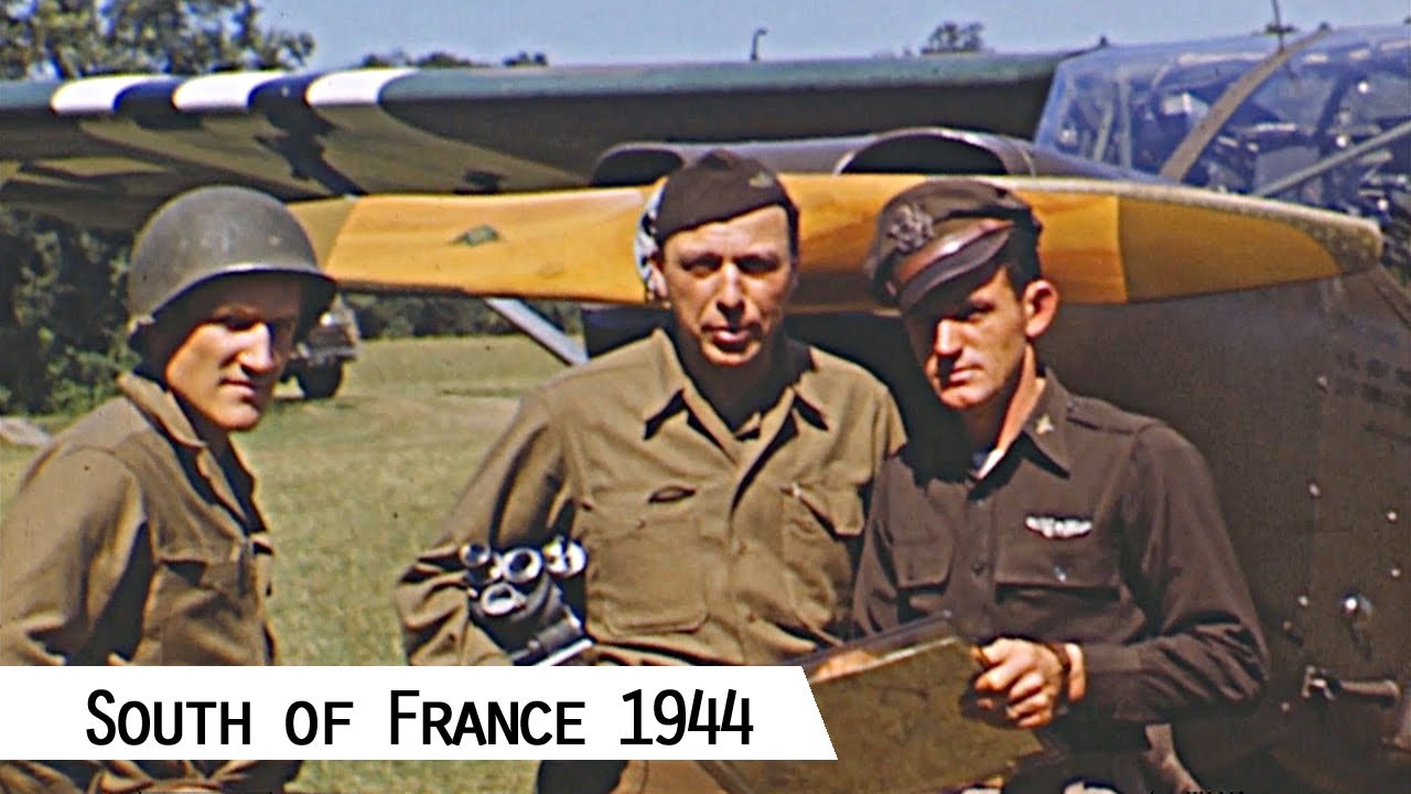 When US-troops liberated the South of France (1944)