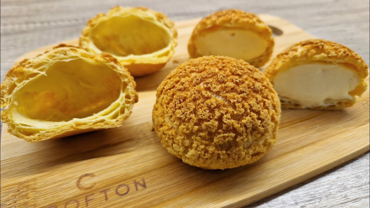 Choux au craquelin /@TTkonyhája