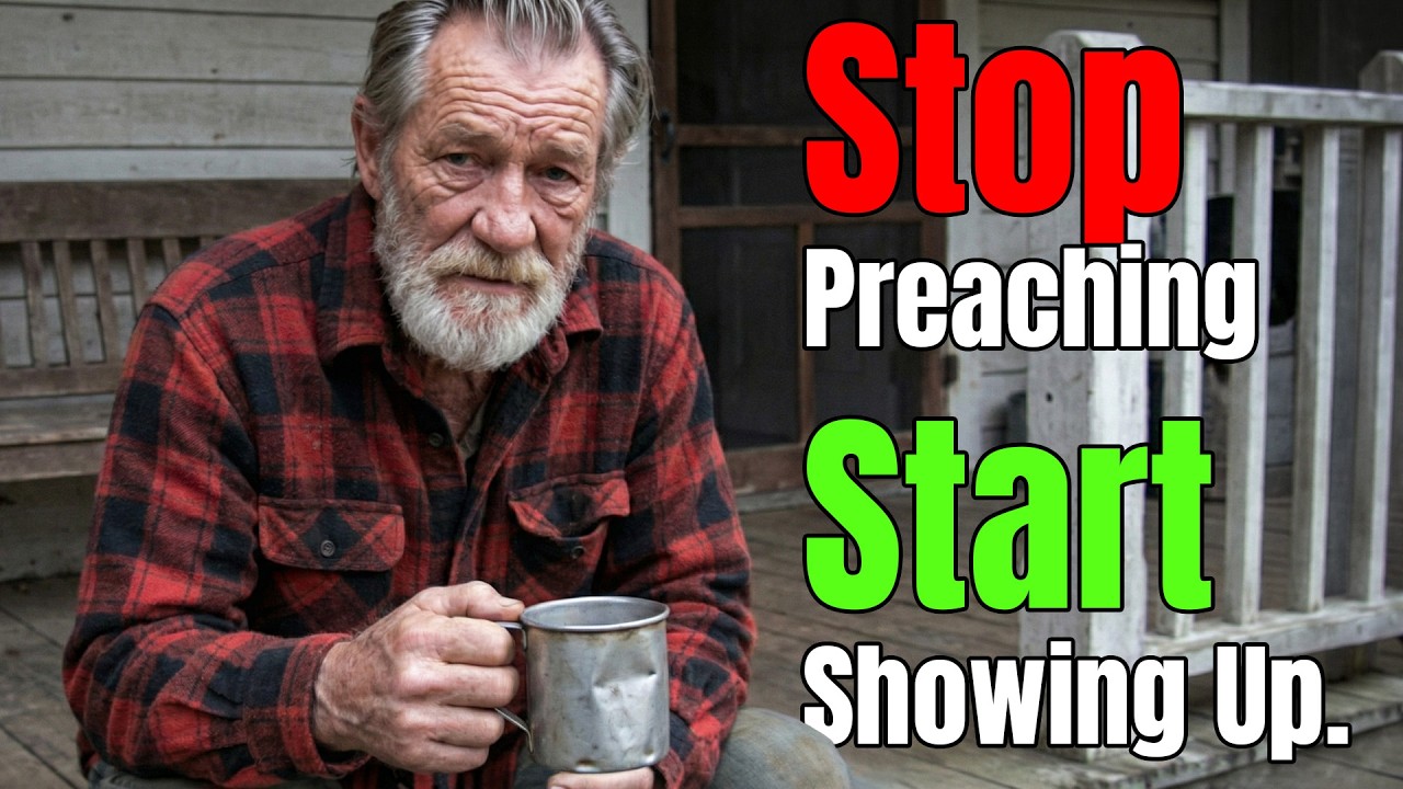 Stop Preaching. Start Showing Up.