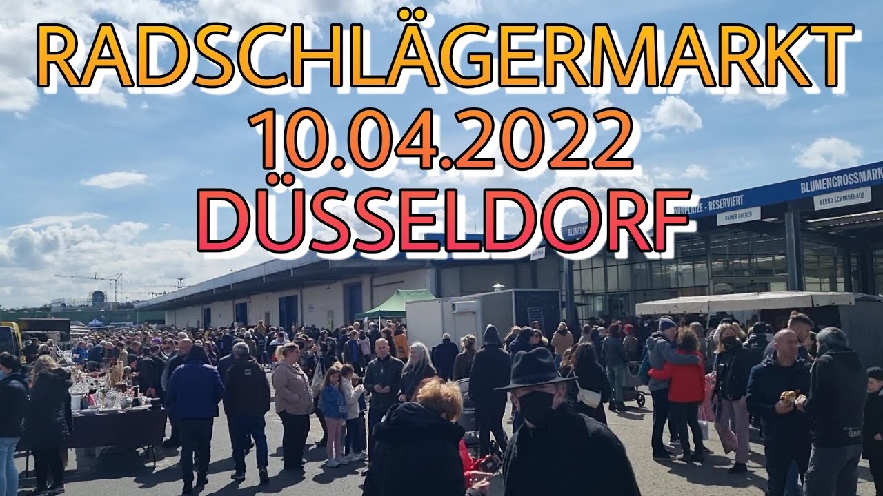 Famose FLOHMARKT Funde! | Düsseldorfer Radschlägermarkt
