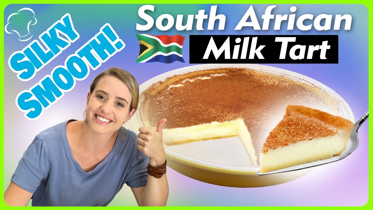 Learn to make a traditional South African Milk-tart - Creamy and Silky smooth!