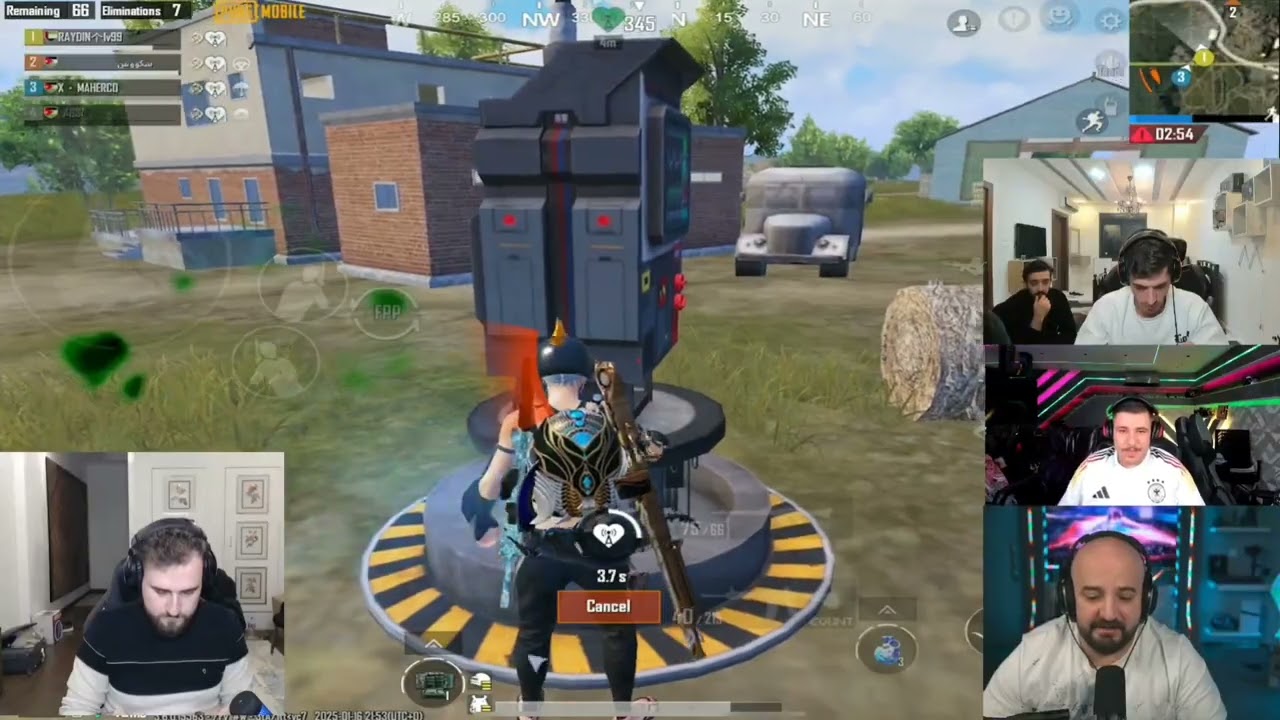رايدن يعلن بداية رحلة الكونكر مع عبسي ومكس وماهركو ب كيم جلد أسطوري #pubgmobile