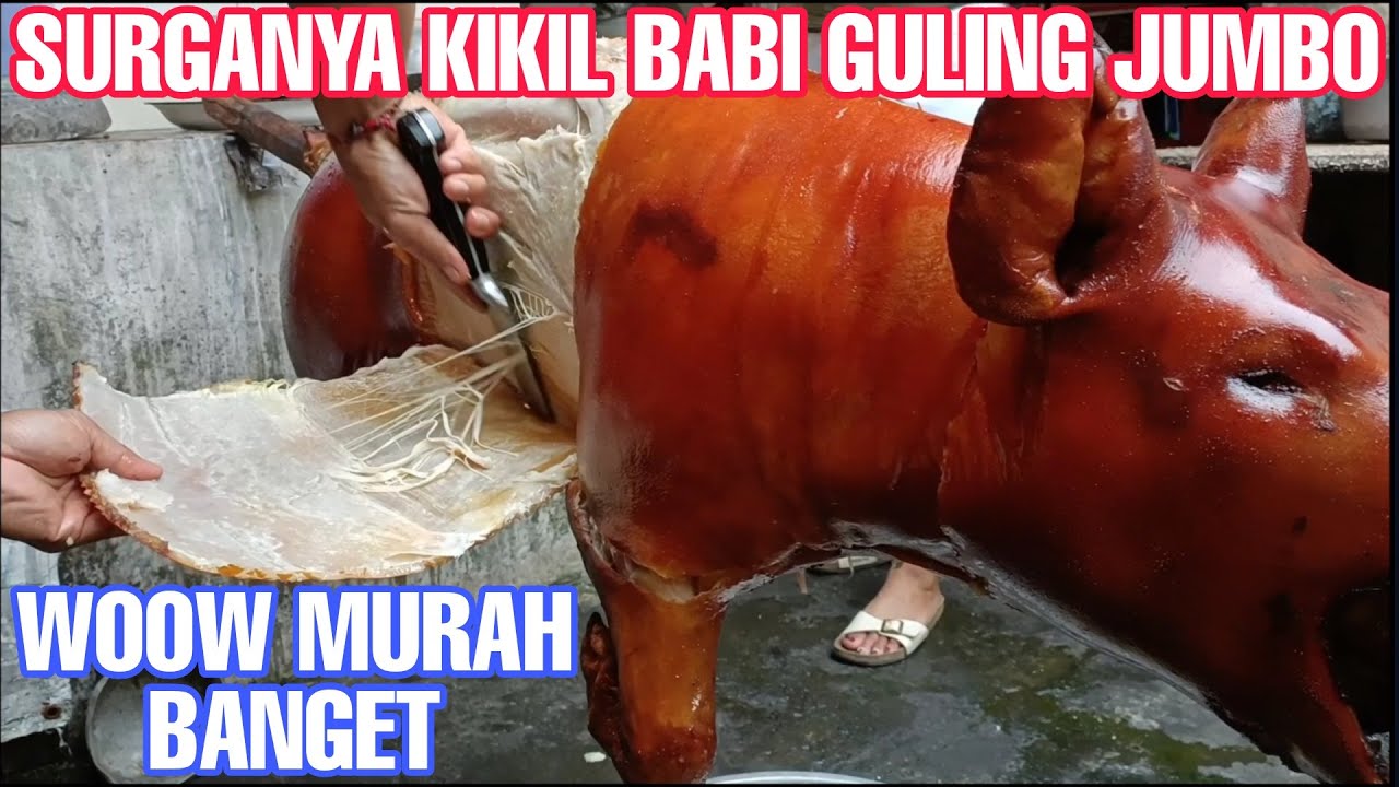 SURGANYA KIKIL BABI GULING JUMBO MURAH GA PAKE MAHAL ADA DISINI