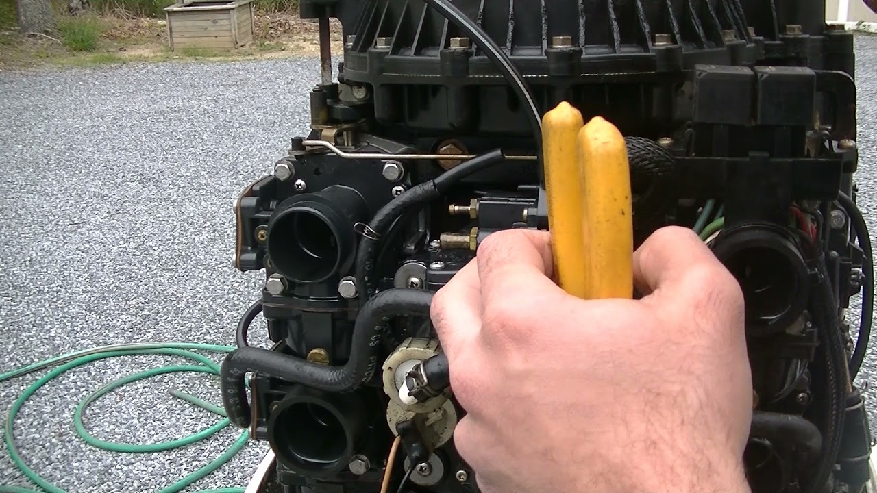150 Johnson vapor separator fuel leak repair