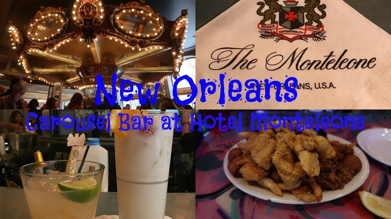 NEW ORLEANS: Carousel Bar at Hotel Monteleone & Olde NOLA Cookery