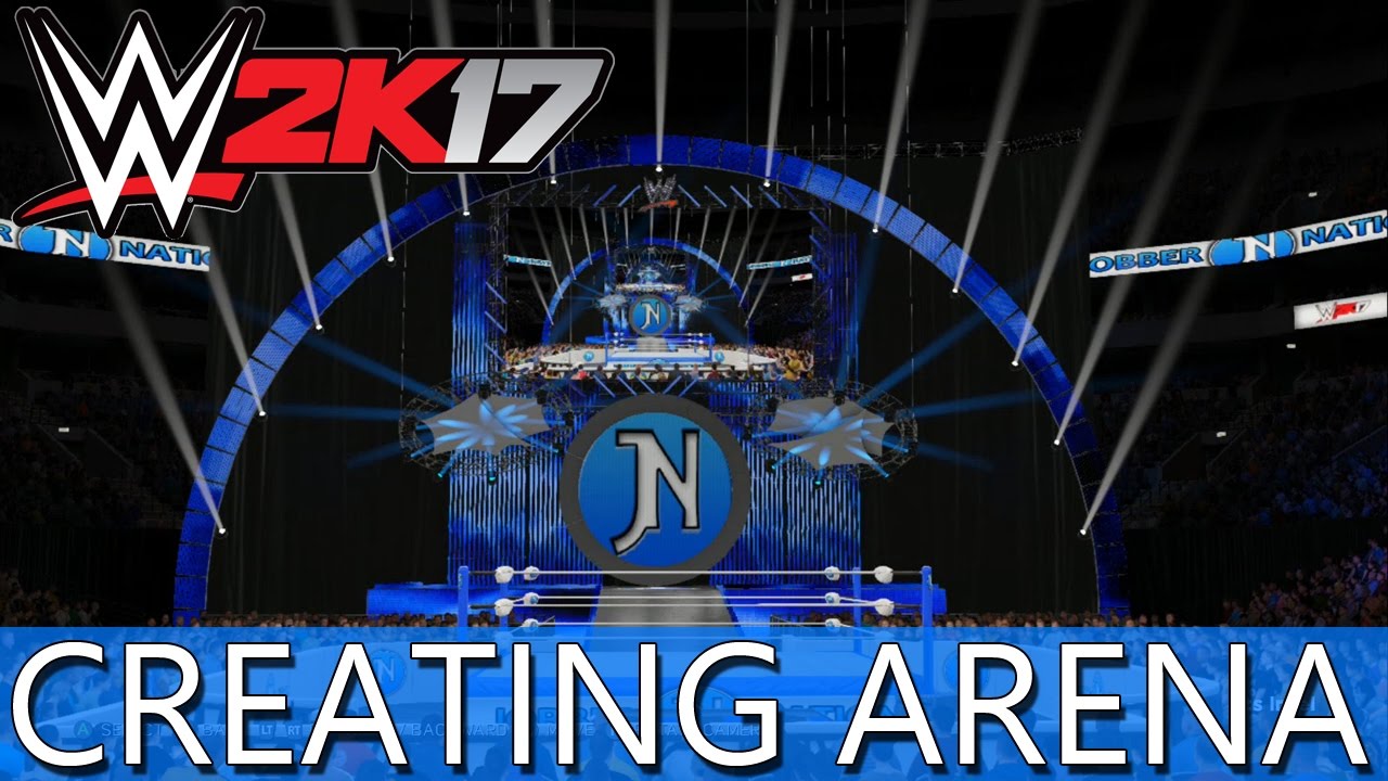 WWE 2K17 Create an Arena - Jobbernation Arena!