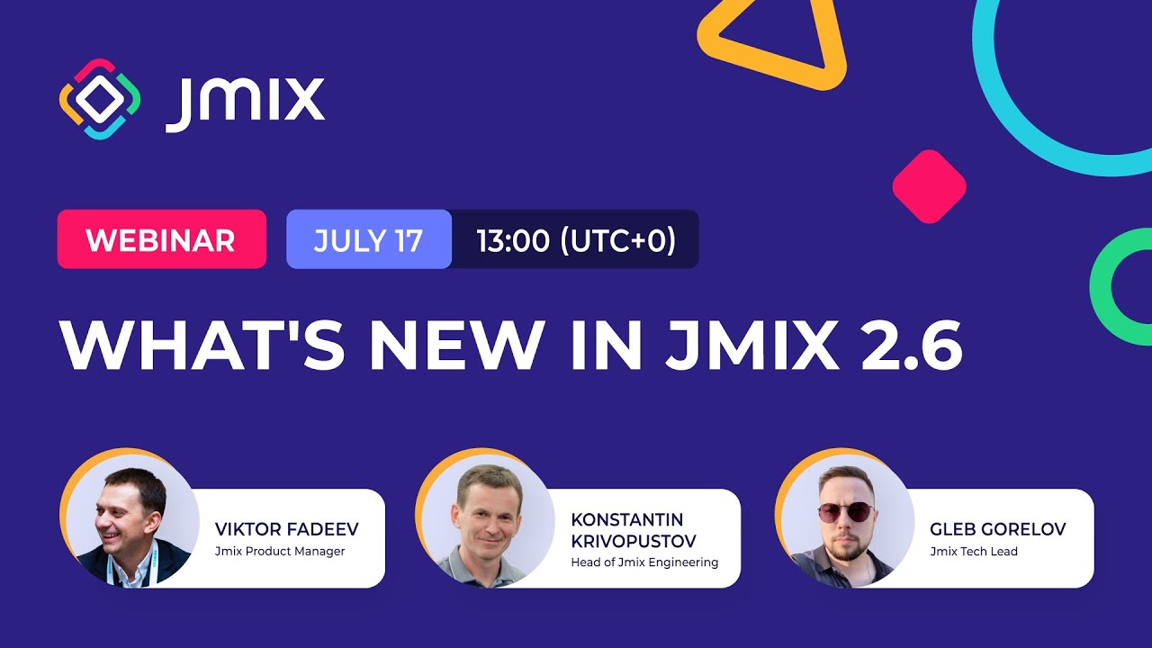 What's new in Jmix 2.6