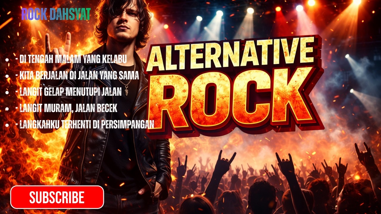 ROCK ALTERNATIVE ‼️INI BUKAN MUSIC UNTUK SEMUA ORANG ‼️INI MUSIK UNTUK YANG BERANI MERASA ‼️