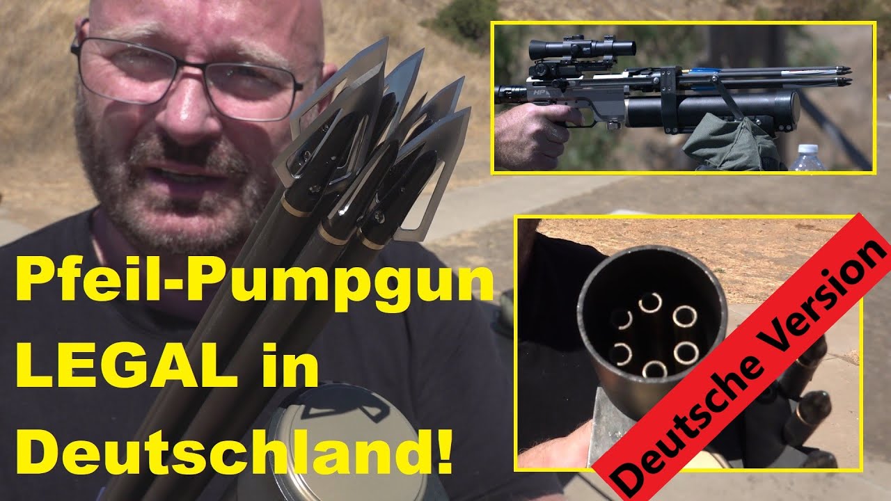 Die Revolution: Legales Pfeilgewehr mit 