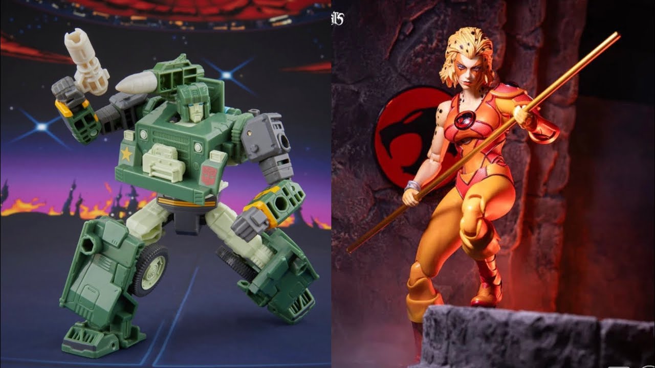Предзаказ на новые фигурки Трансформеров Хаунда и Читары Мондо из серии Thundercats доступен на с...