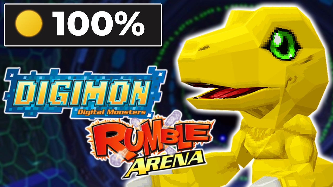 Достижения в Digimon Rumble Arena просто БЕЗУМНЫЕ!