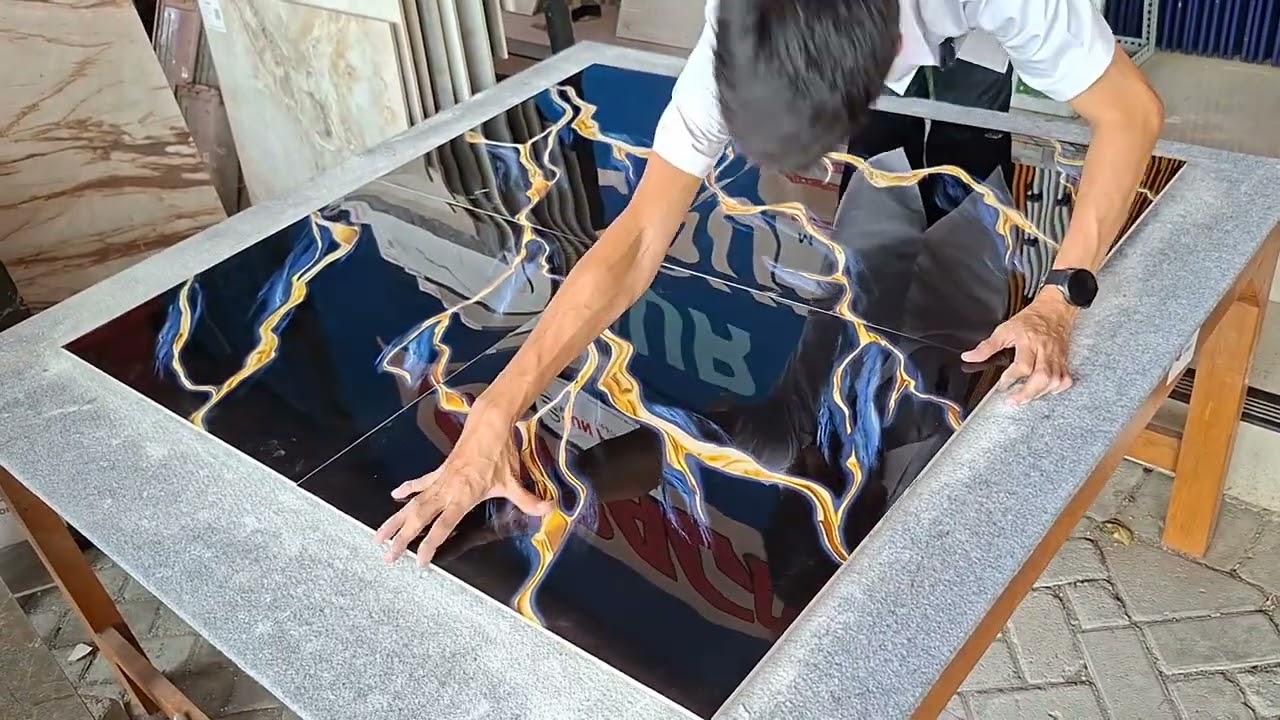 UNBOXING GRANIT VIRAL NAGA EMAS BIRU ARNA GAVRA BLACK