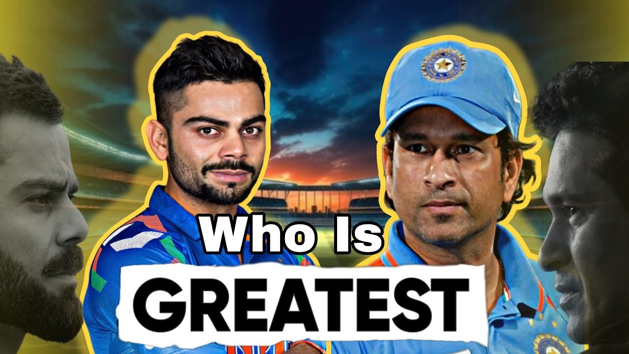 Who Is Real G.O.A.T.? Sachin Or Virat ? Sachin tendulkar | Virat Kohli | Cricket with max