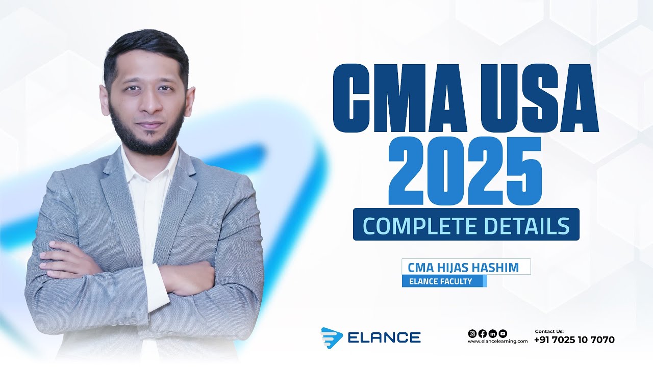 CMA USA 2025 Malayalam Guide | CMA USA Course Details, Syllabus, Eligibility, Salary | Elance