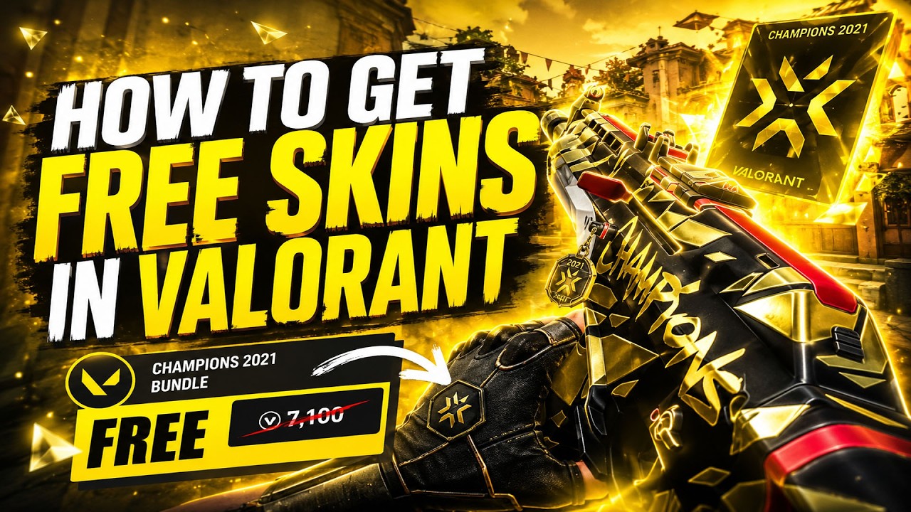 BEST WAY To Get Champion 2021 in Valorant | [Release] NEW Tutorial | Free Valorant Skins [2026]