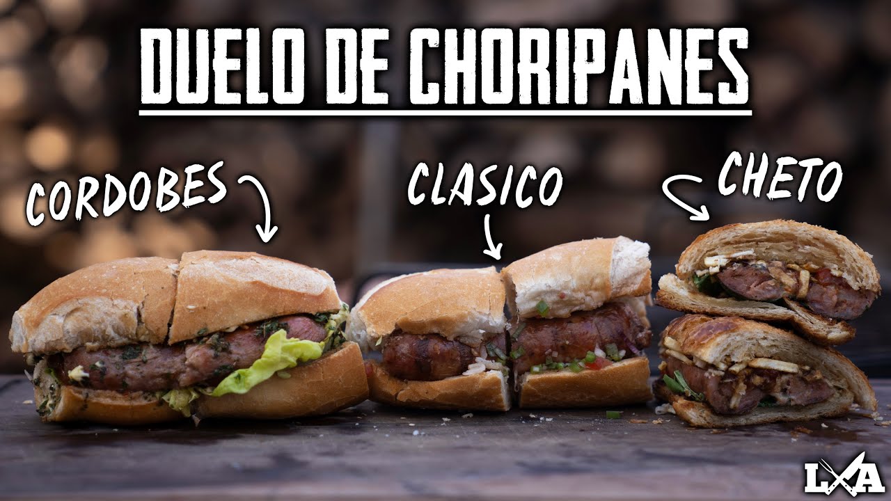 DUELO DE CHORIPANES ¿Cuál será el mejor? ¿Cordobés, el Clásico o el Cheto? | Locos X el Asado