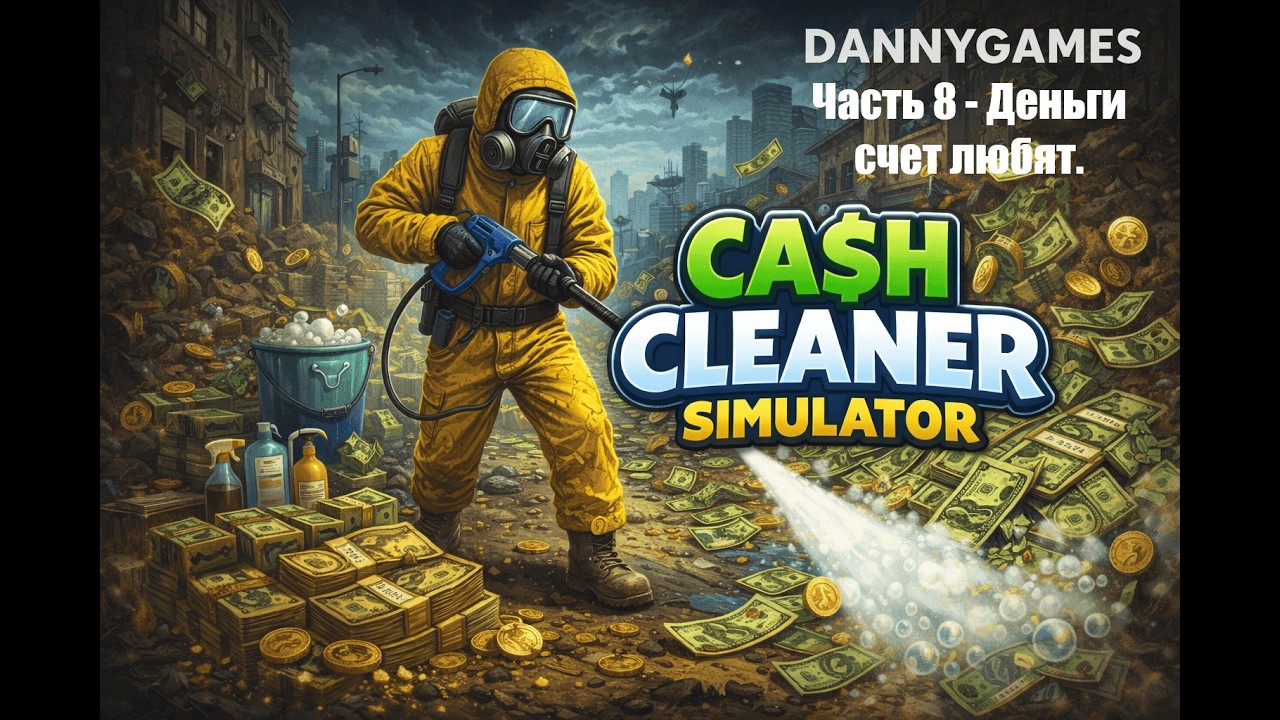 Cash Cleaner Simulator. Прохождение. Часть 8 - Деньги счет любят.