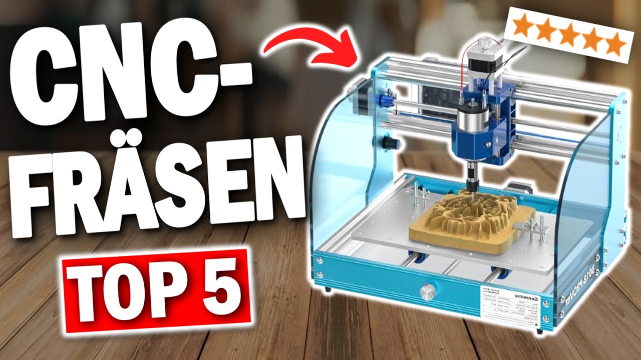TOP 5 FR&Auml;SMASCHINEN 2026 🔥 | Die besten CNC-Fr&auml;smaschinen f&uuml;r Hobby und Profi