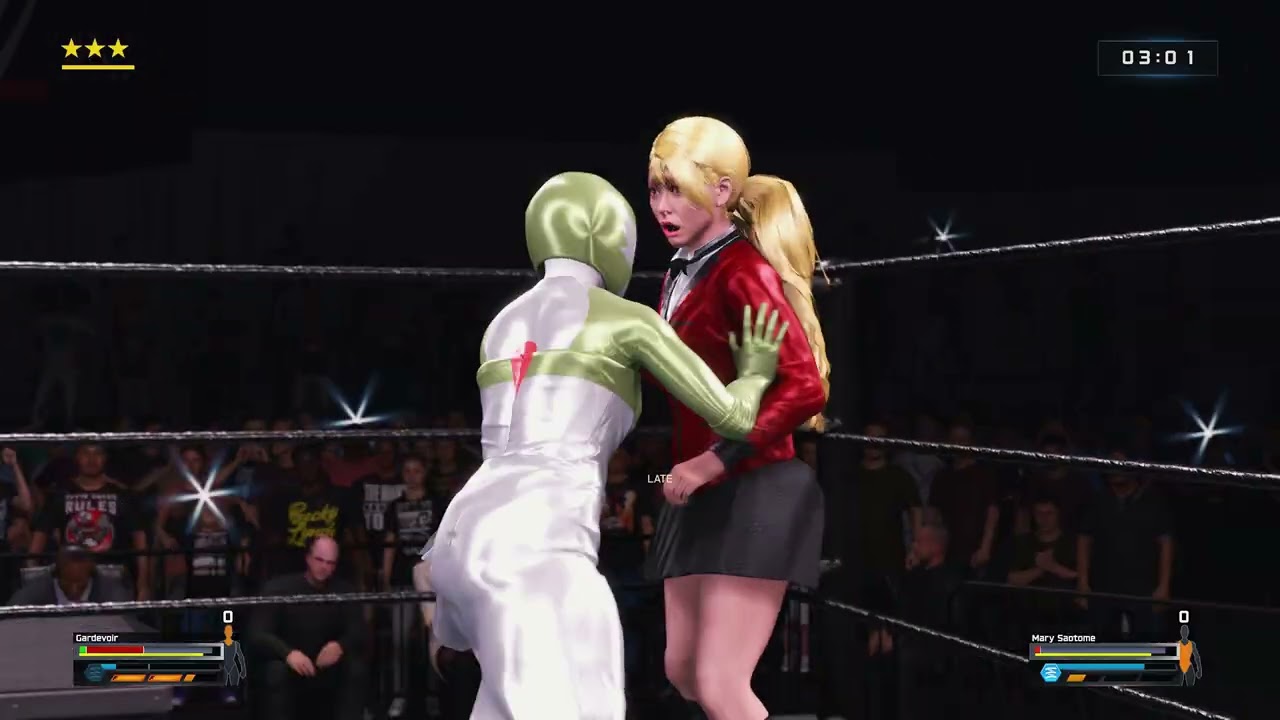 Gardevoir VS Mary Saotome | WWE 2K25 | ANIME | Pokémon VS Kakegurui | 5 Min Iron Waifu Match