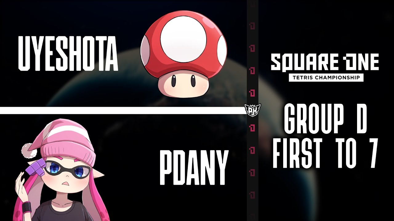 Uyeshota vs Pdany - Group D - Square One Tetris Championship 2023
