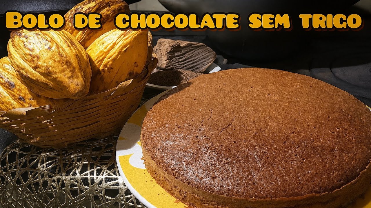 Sem Glúten e Perfeito! Bolo de Chocolate com Farinha de Arroz Integral