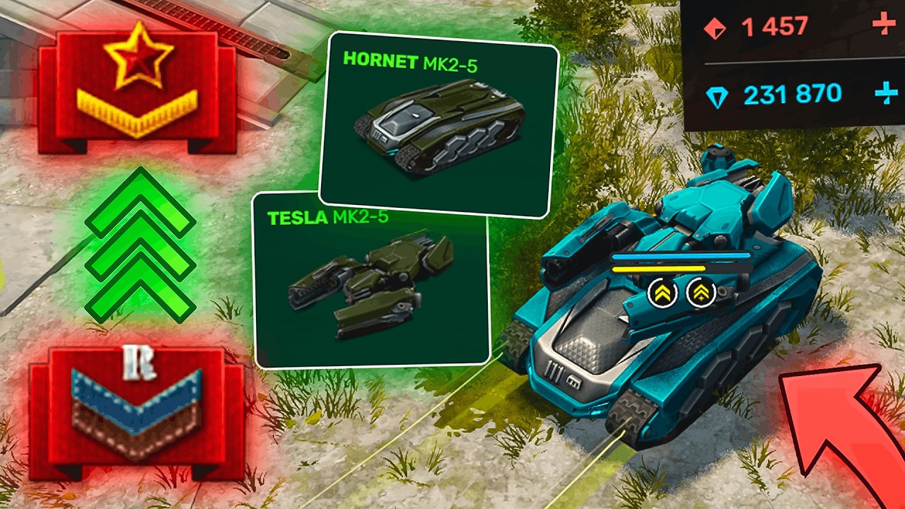 Tanki Online road to legend #1 | 20k EXP in 1 hour!?