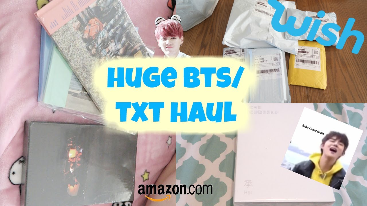unboxing 10 BTS albums in one video...🌟kpop haul