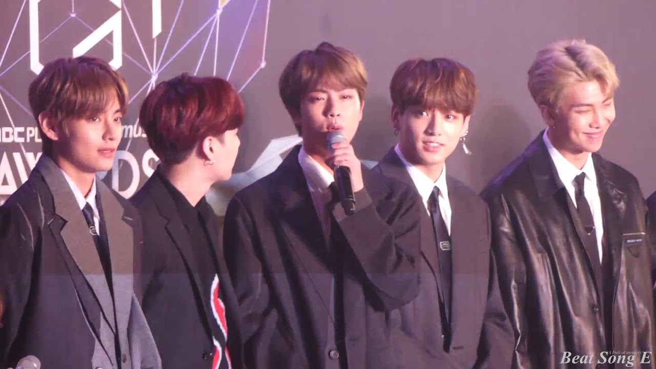 방탄소년단 BTS red carpet fancam  @2018 MGA 지니뮤직어워드 직캠 181106