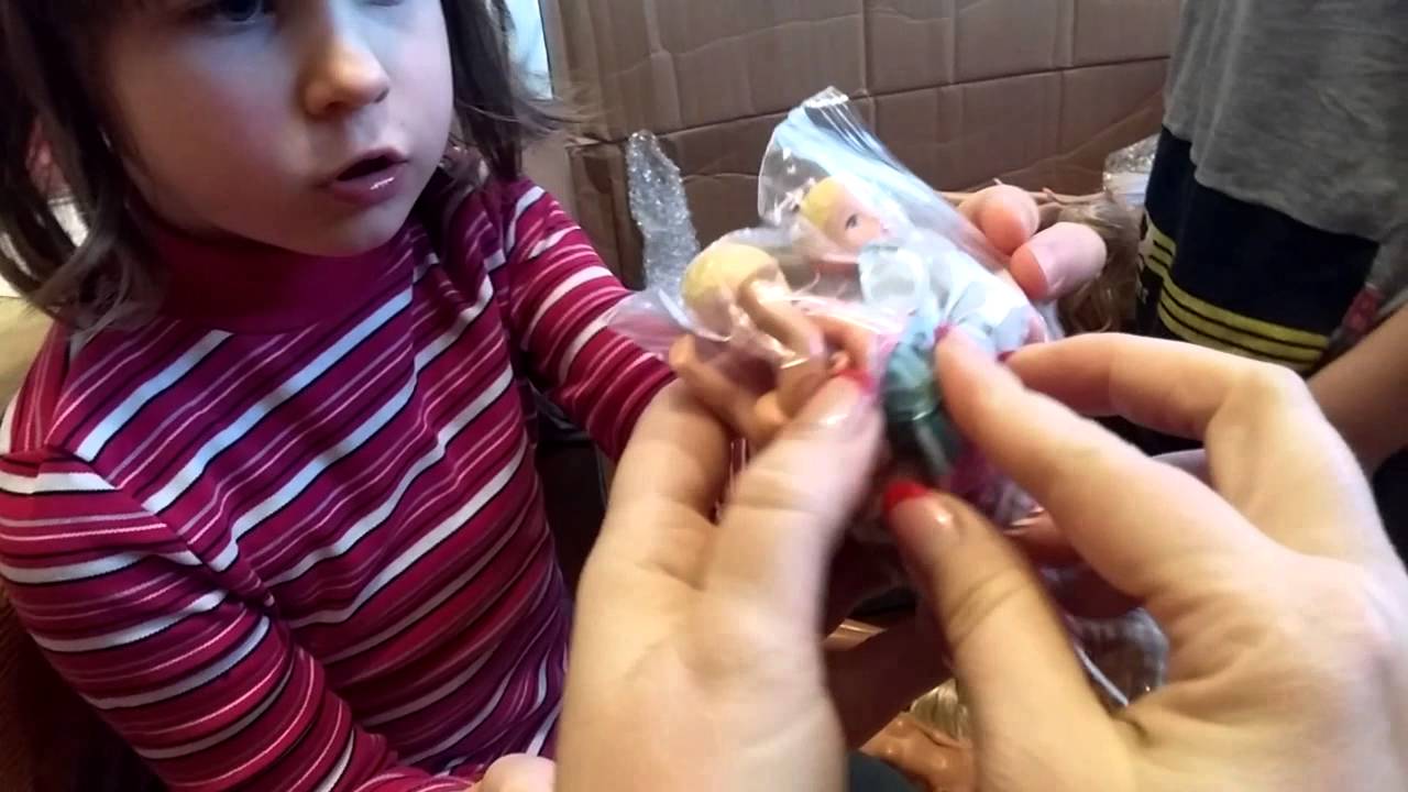 Распаковка посылки Барби, Кены, Келли