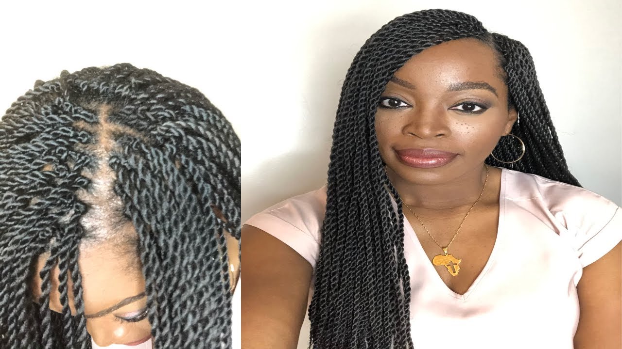 FINALLY Natural looking Crochet Braids|Senegalese Twists|New & Easy Braid pattern| ft. Yolana hair