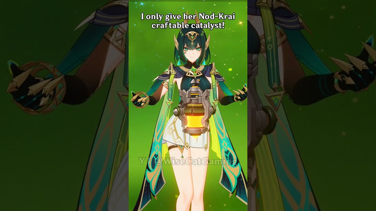 My F2P Nefer Build is surprisingly strong😮 #genshinimpact #shorts #genshinimpact #neferteam #lauma