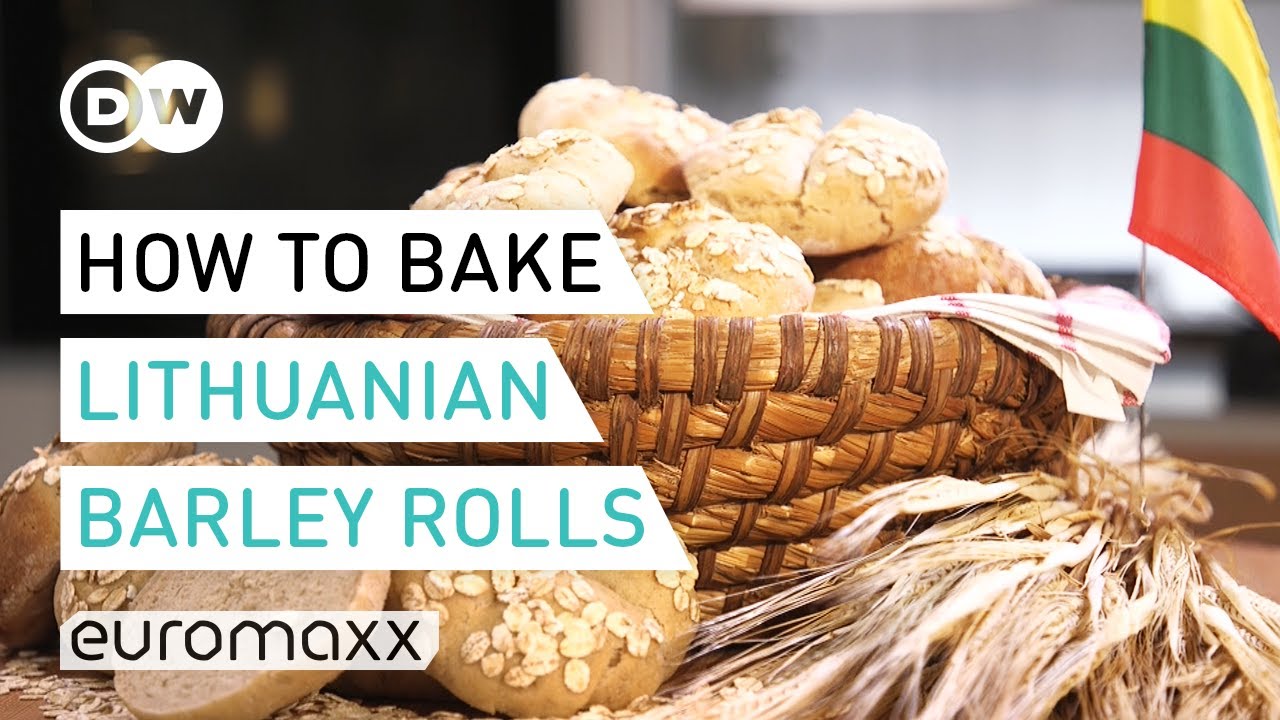 Barley Bread Rolls Recipe from Lithuania | EU Politics Explained by Baking Lithuanian Bread Rolls
