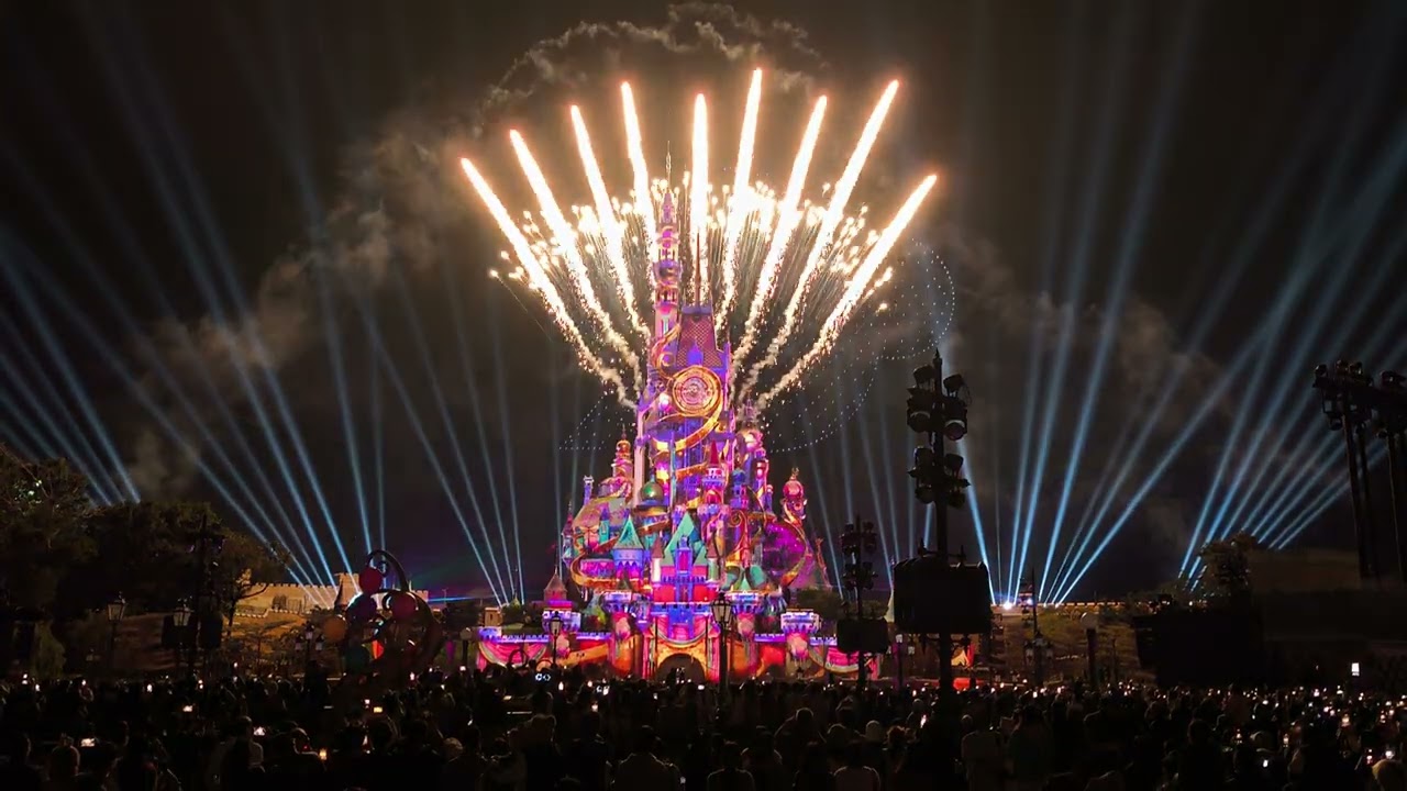 🎆[8K ULTRA HD] Hong Kong Disneyland 20th Anniversary | Momentous & 2026 NYE Countdown | Dec 31, 2025