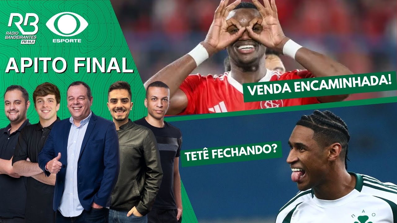 GR&Ecirc;MIO PERTO DE FECHAR COM TET&Ecirc;! | INTER ENCAMINHA VENDA DE MATHIAS! | Apito Final (26/12/2025)