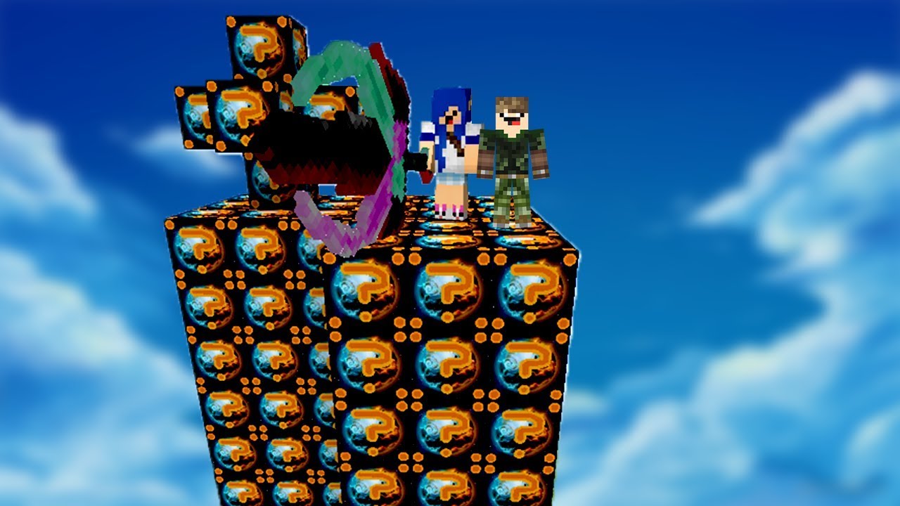 LUCKY BLOCK DE MARTE l MINECRAFT ILHA LUCKY BLOCK