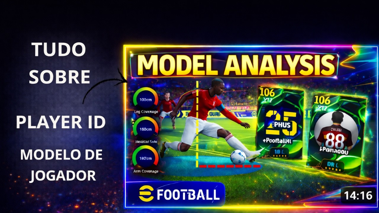 E ASSUSTADOR A DIFERENÇA QUE O PLAYER MODEL FAZ NO EFOOTBALL