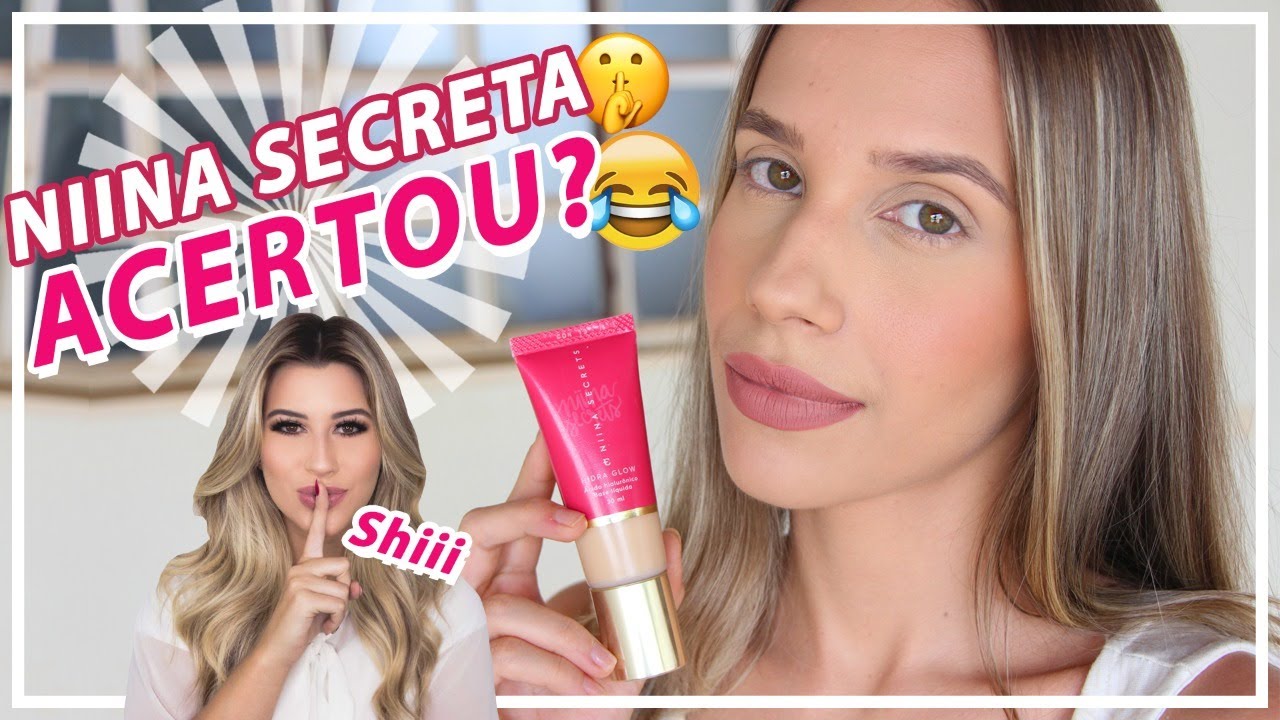 RESENHA BASE HIDRA GLOW LINHA NIINA SECRETS
