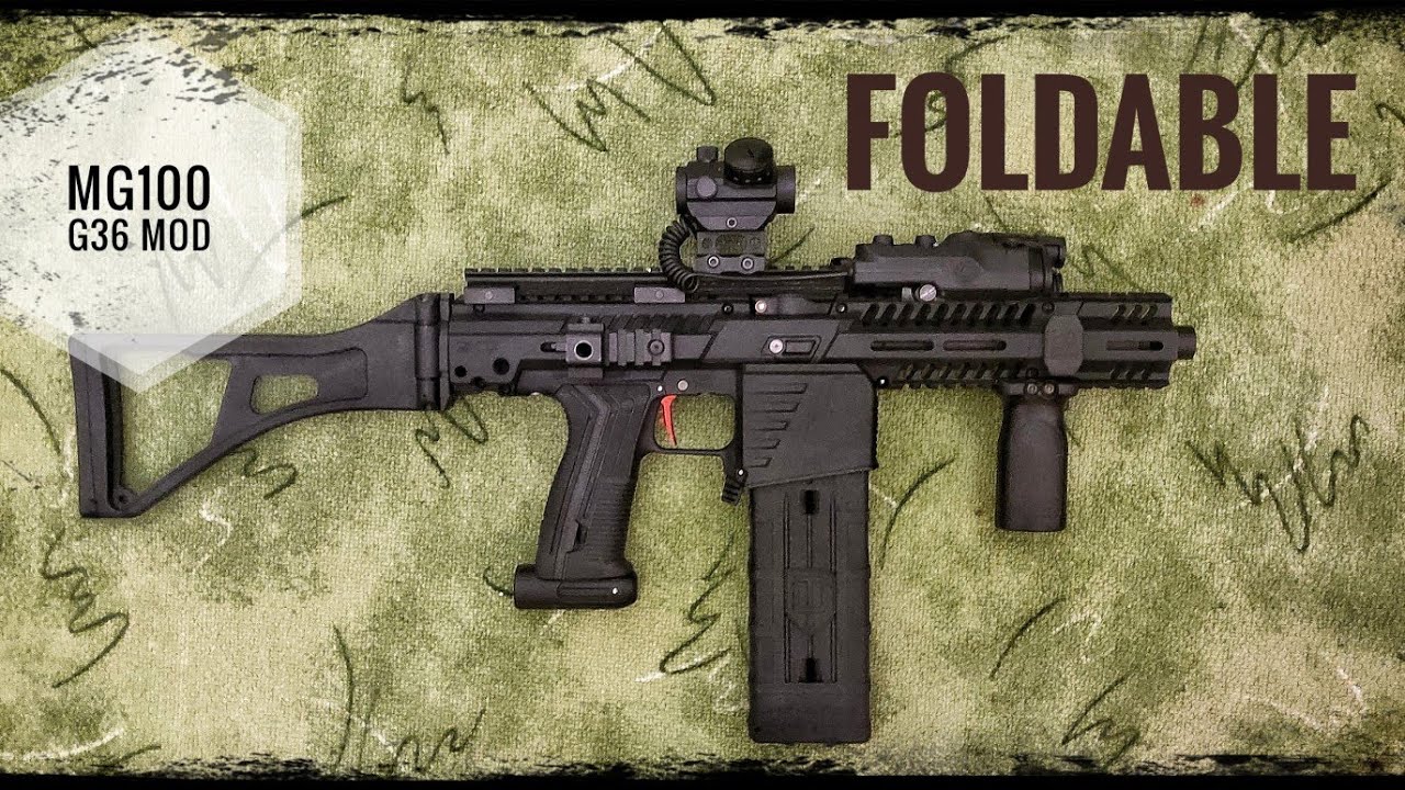 PLANET ECLIPSE MG100 G36 FOLDABLE STOCK MOD