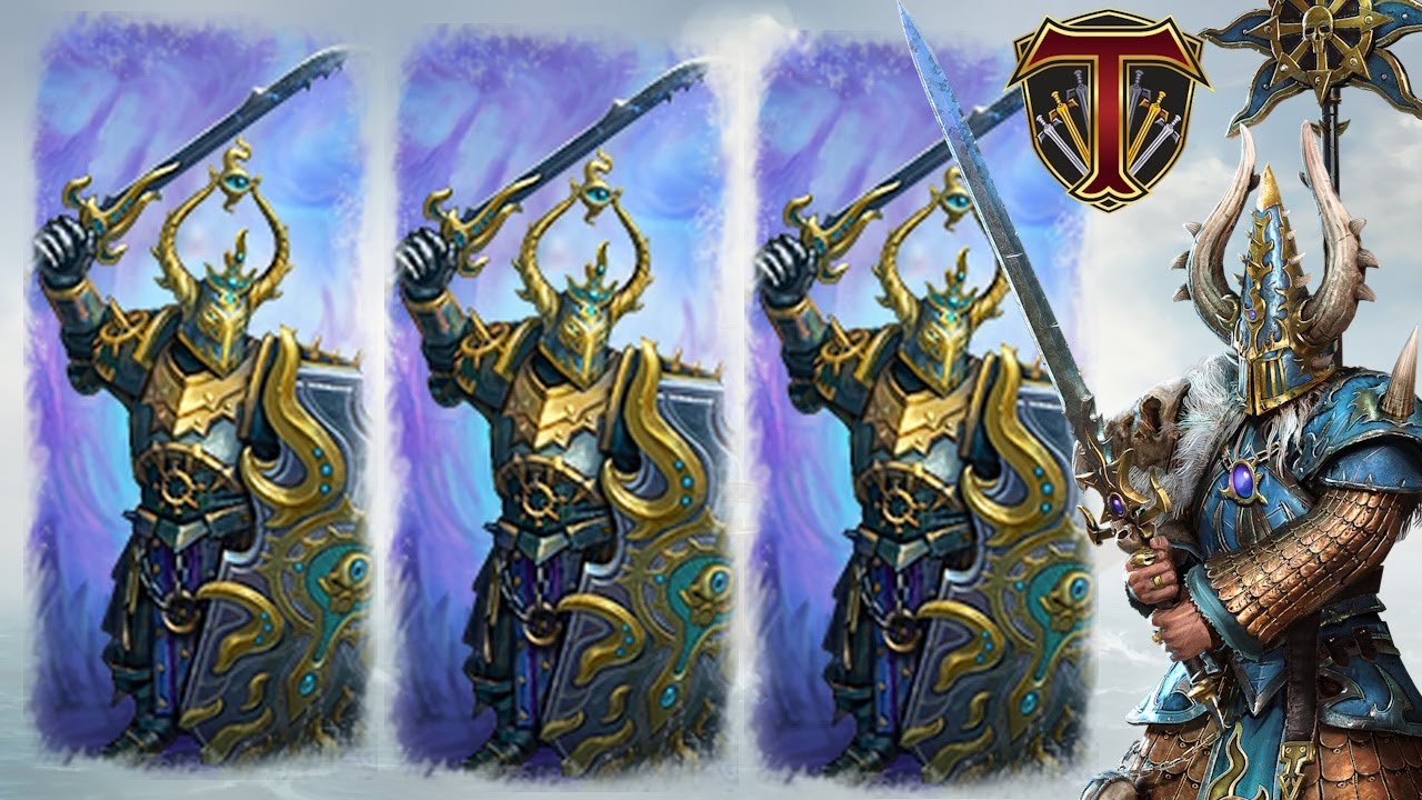 Fat Tzeentch Chosen Face Caradryan | Tzeentch vs High Elves